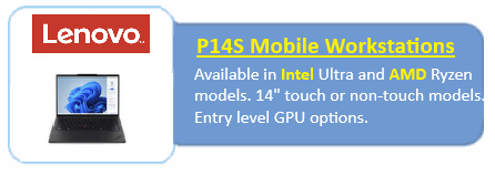 Lenovo P14S Mobile Workstation